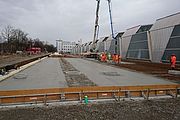 Das Tramdepot Bern wird mit dem ersten zirkulären Beton der Schweiz gebaut.